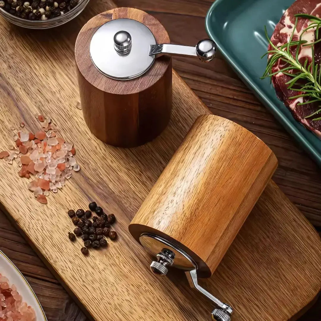 SpiceCrank - Manuelle Gewürzmühle mit Kurbel