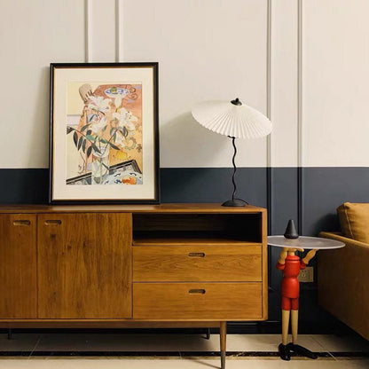 Tischlampe Squiggle – Moderne Lampe mit gewelltem Design für Wohnzimmer, Schlafzimmer und Büro