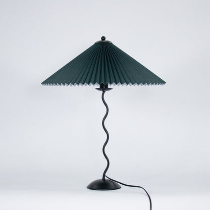 Tischlampe Squiggle – Moderne Lampe mit gewelltem Design für Wohnzimmer, Schlafzimmer und Büro