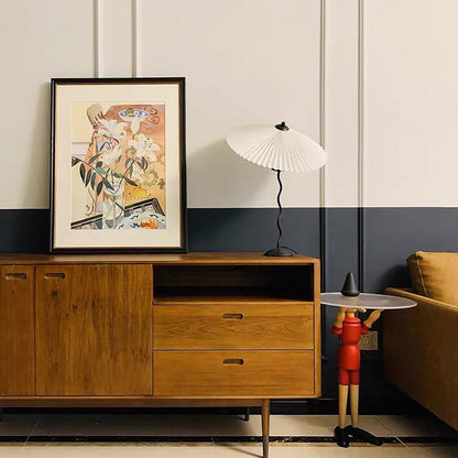 Tischlampe Squiggle – Moderne Lampe mit gewelltem Design für Wohnzimmer, Schlafzimmer und Büro
