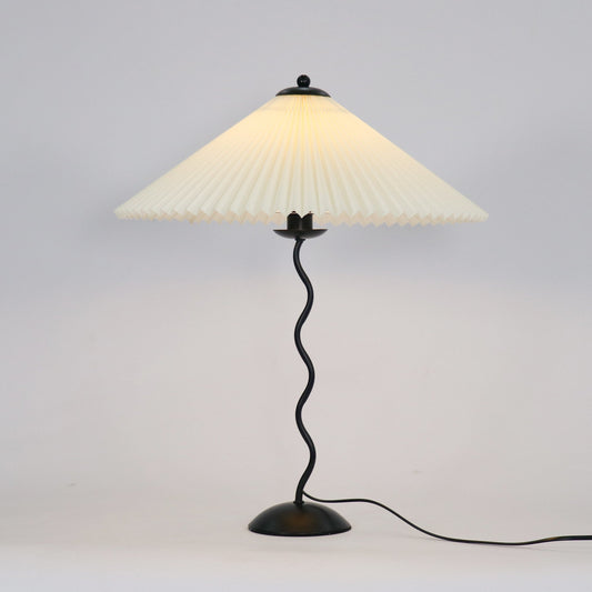 Tischlampe Squiggle – Moderne Lampe mit gewelltem Design für Wohnzimmer, Schlafzimmer und Büro