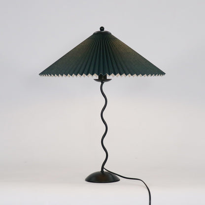 Tischlampe Squiggle – Moderne Lampe mit gewelltem Design für Wohnzimmer, Schlafzimmer und Büro