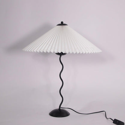 Tischlampe Squiggle – Moderne Lampe mit gewelltem Design für Wohnzimmer, Schlafzimmer und Büro