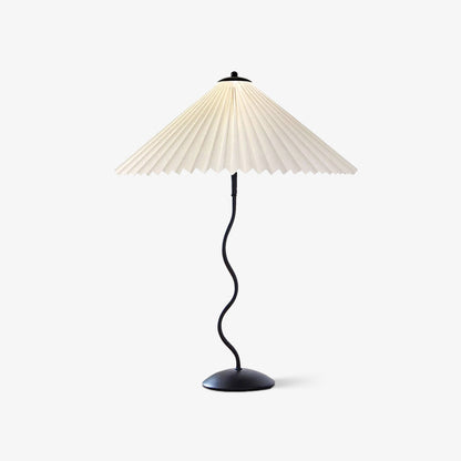 Tischlampe Squiggle – Moderne Lampe mit gewelltem Design für Wohnzimmer, Schlafzimmer und Büro