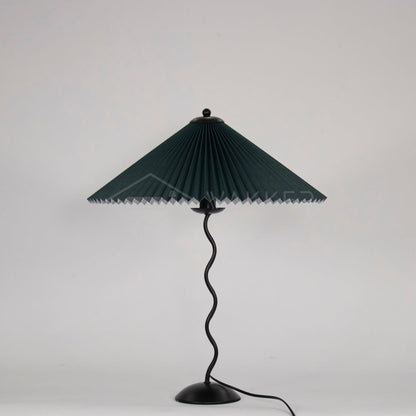 Tischlampe Squiggle – Moderne Lampe mit gewelltem Design für Wohnzimmer, Schlafzimmer und Büro