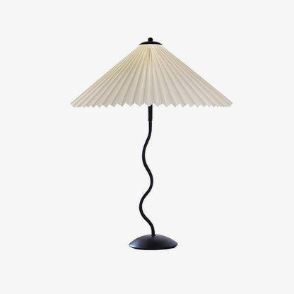Tischlampe Squiggle – Moderne Lampe mit gewelltem Design für Wohnzimmer, Schlafzimmer und Büro