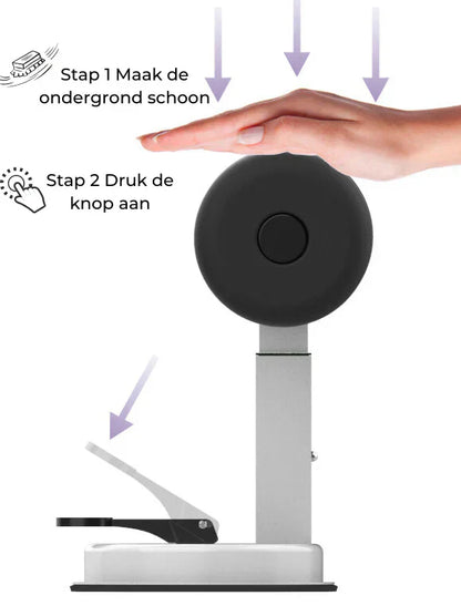 Tragbare Sit-Up-Stange & Core-Trainer