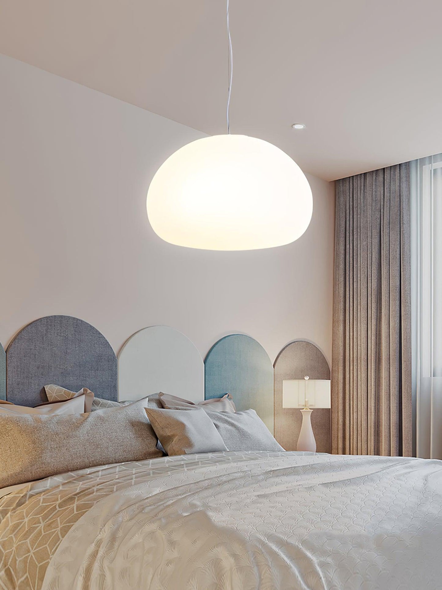 Suspension Dampfnudel - Moderne Glasbeleuchtung für Eine Warmherzige Atmosphäre