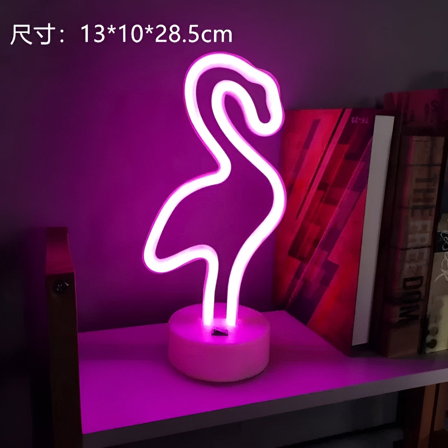 Moderne Neonlampe aus Acryl mit USB-Ladung für einzigartige Atmosphäre