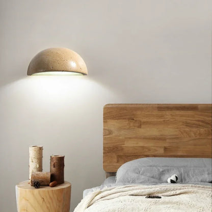 Garduru | Moderne Wandlampe mit Steinfinish