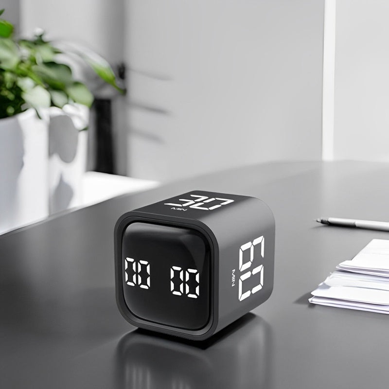 Smart Cube Timer mit Schwerkraftsensor und LED-Anzeige
