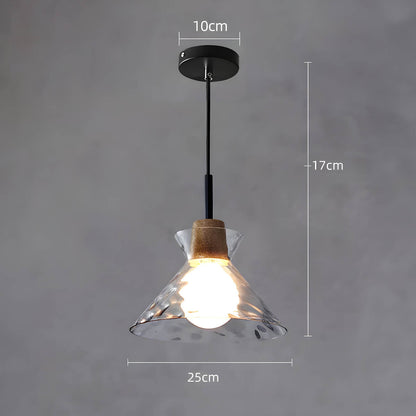 Glas Hängeleuchte TOKYO – Minimalistische Deckenlampe mit 1 oder 3 Köpfen