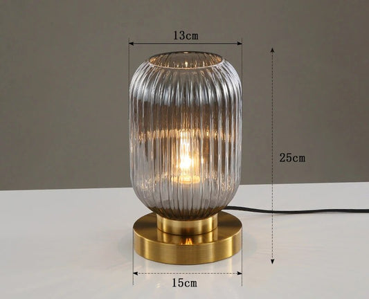 Nordic Design Tischlampe aus Glas – Moderne Eleganz LED