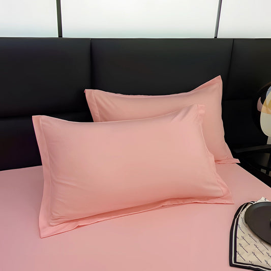 Garduru Pink Seidenkissenbezug – Hypoallergen & Haarschonend