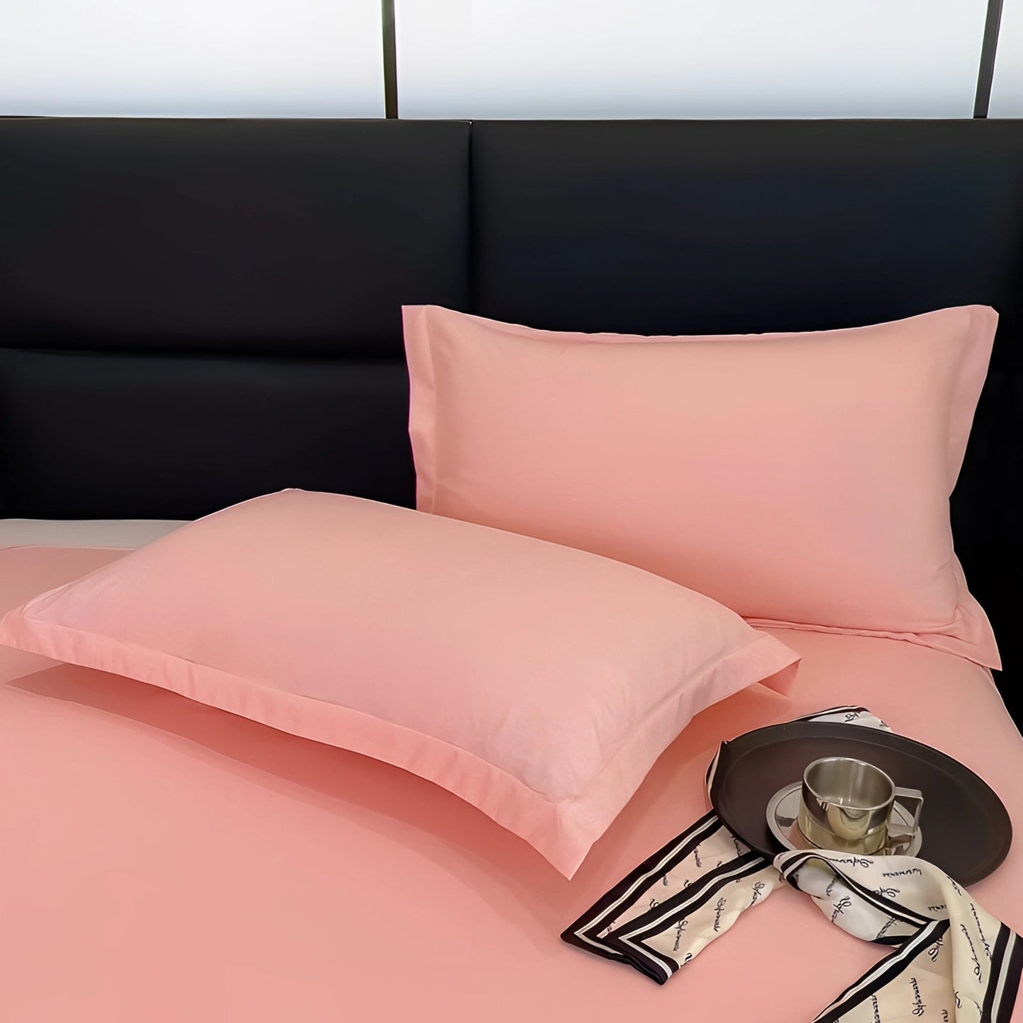Garduru Pink Seidenkissenbezug – Hypoallergen & Haarschonend