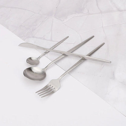 Garduru Minimalistisches Edelstahl Besteckset für Ihr Zuhause