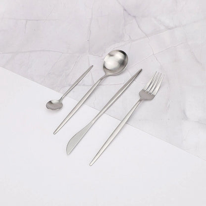 Garduru Minimalistisches Edelstahl Besteckset für Ihr Zuhause