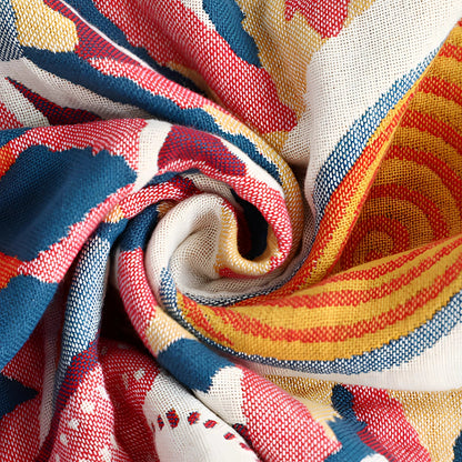 Garduru Kissen in Multicolor mit Kaleidoskop-Mustern