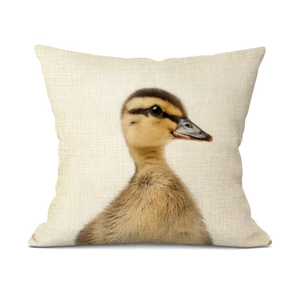 Garduru Eule – Realistisches Tierkissen im Vogeldesign