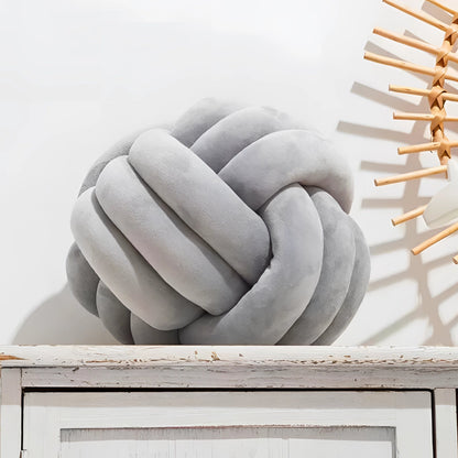 Garduru Samtkissen im Knotendesign – Stilvolle Dekoration