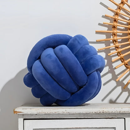 Garduru Samtkissen im Knotendesign – Stilvolle Dekoration