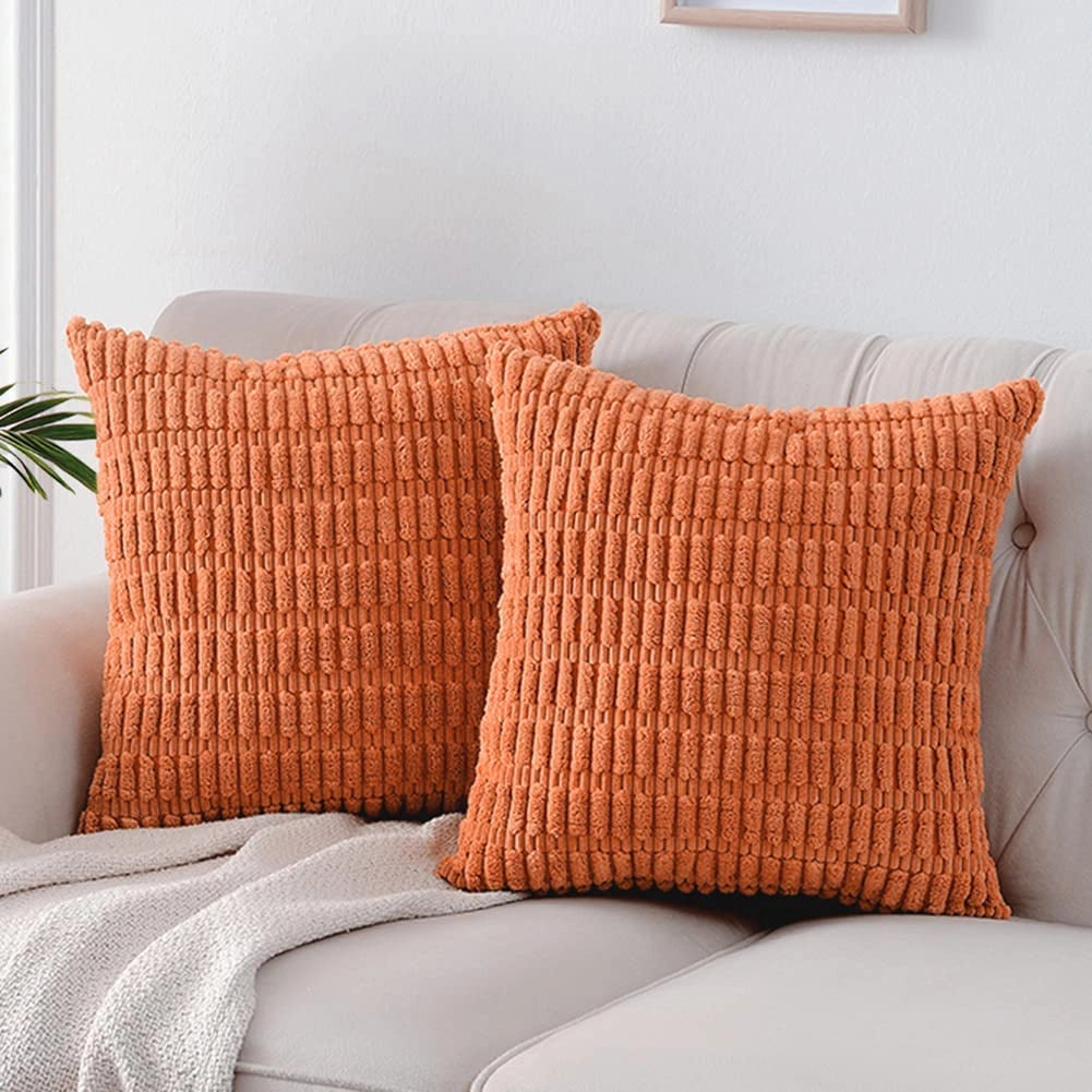 Garduru Corduroy-Kissen für stilvolle Sofa- und Lendenkissen-Dekoration