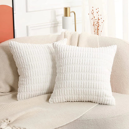 Garduru Corduroy-Kissen für stilvolle Sofa- und Lendenkissen-Dekoration