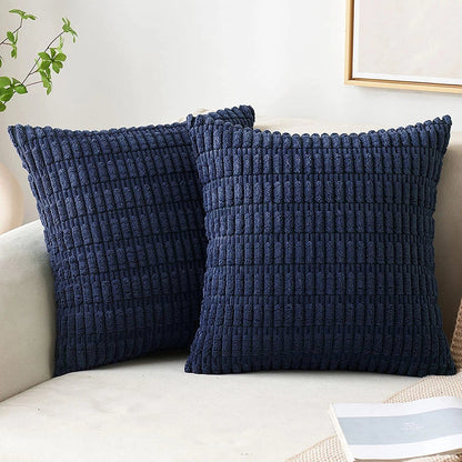 Garduru Corduroy-Kissen für stilvolle Sofa- und Lendenkissen-Dekoration