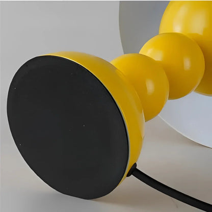 Vintage Mid-Century Pilz-Dome-Lampe - Retro Tisch- & Schreibtischlicht