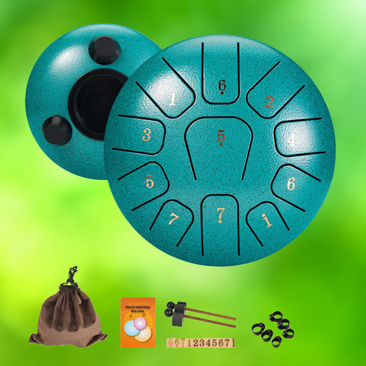 Stahlzungen Trommel - 6 Zoll mit 11 Noten