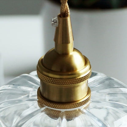 Vintage Florale Glas Pendelleuchte für das Esszimmer - Elegantes Retro-Design zur Beleuchtung Ihres Raumes