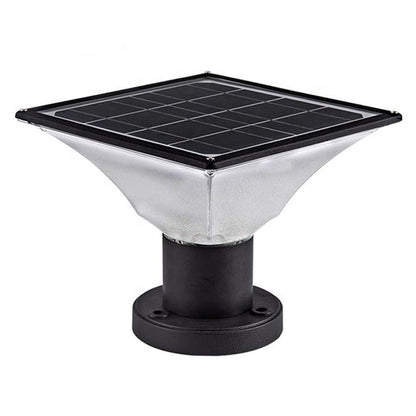 LED-Solarstützlamp – Wetterfester Außenbeleuchtung mit 4000mAh Batterie