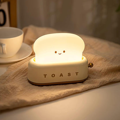Nachtlampe Toaster – Dekorative und tragbare Beleuchtung mit wiederaufladbarem Akku