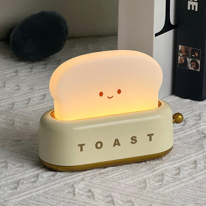 Nachtlampe Toaster – Dekorative und tragbare Beleuchtung mit wiederaufladbarem Akku