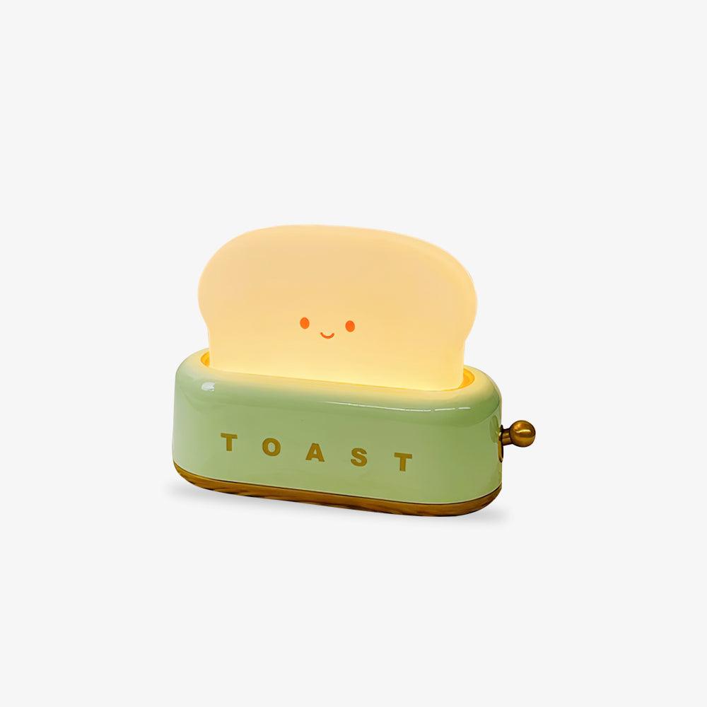 Garduru Lampe – Tragbare Brot-Toast Cartoon LED Nachtlampe
