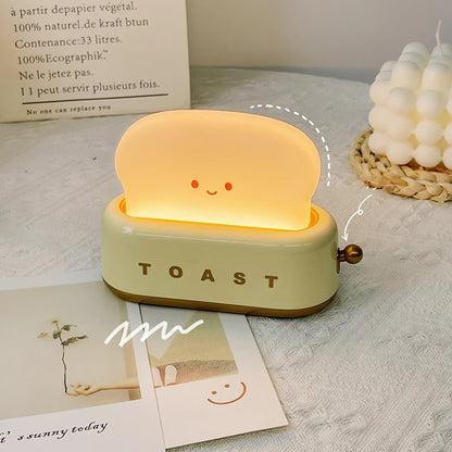 Garduru Toaster Design LED Tischlampe | Kabellos | Eingebaute Batterie | Perfekte Deko