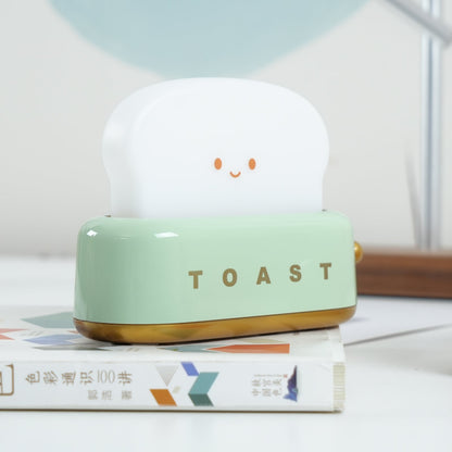 Garduru Lampe – Tragbare Brot-Toast Cartoon LED Nachtlampe