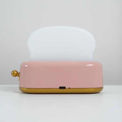 Nachtlampe Toaster – Dekorative und tragbare Beleuchtung mit wiederaufladbarem Akku