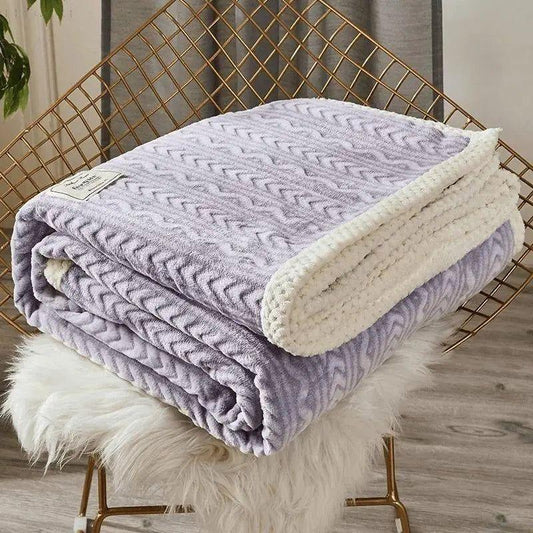 Warmes und kuscheliges Thermodecke aus Polyester – Maschinenwaschbar, erhältlich in verschiedenen Größen und Farben