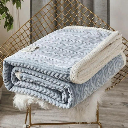 Warmes und kuscheliges Thermodecke aus Polyester – Maschinenwaschbar, erhältlich in verschiedenen Größen und Farben