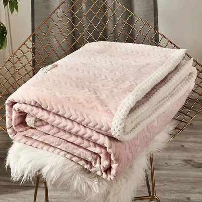 Warmes und kuscheliges Thermodecke aus Polyester – Maschinenwaschbar, erhältlich in verschiedenen Größen und Farben