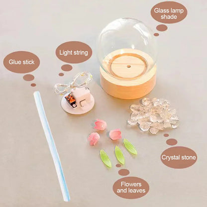 BloomLuxe – Elegante Tischlampe mit Tulpen-Design für eine stimmungsvolle Note
