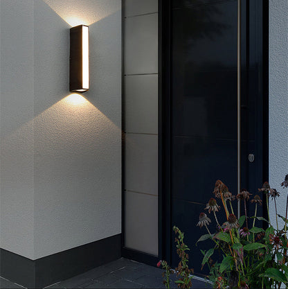 Garduru Außenwandleuchte – Modernes LED-Aluminiumlicht für Gärten und Eingänge