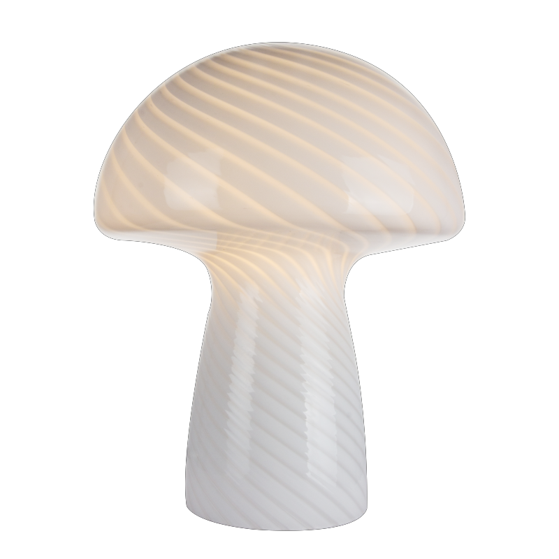 RetroGlow – Charmante Tischlampe im Vintage-Pilzdesign