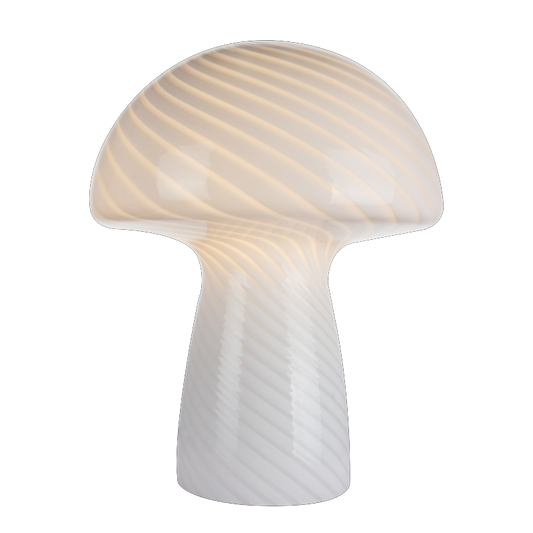 RetroGlow – Charmante Tischlampe im Vintage-Pilzdesign