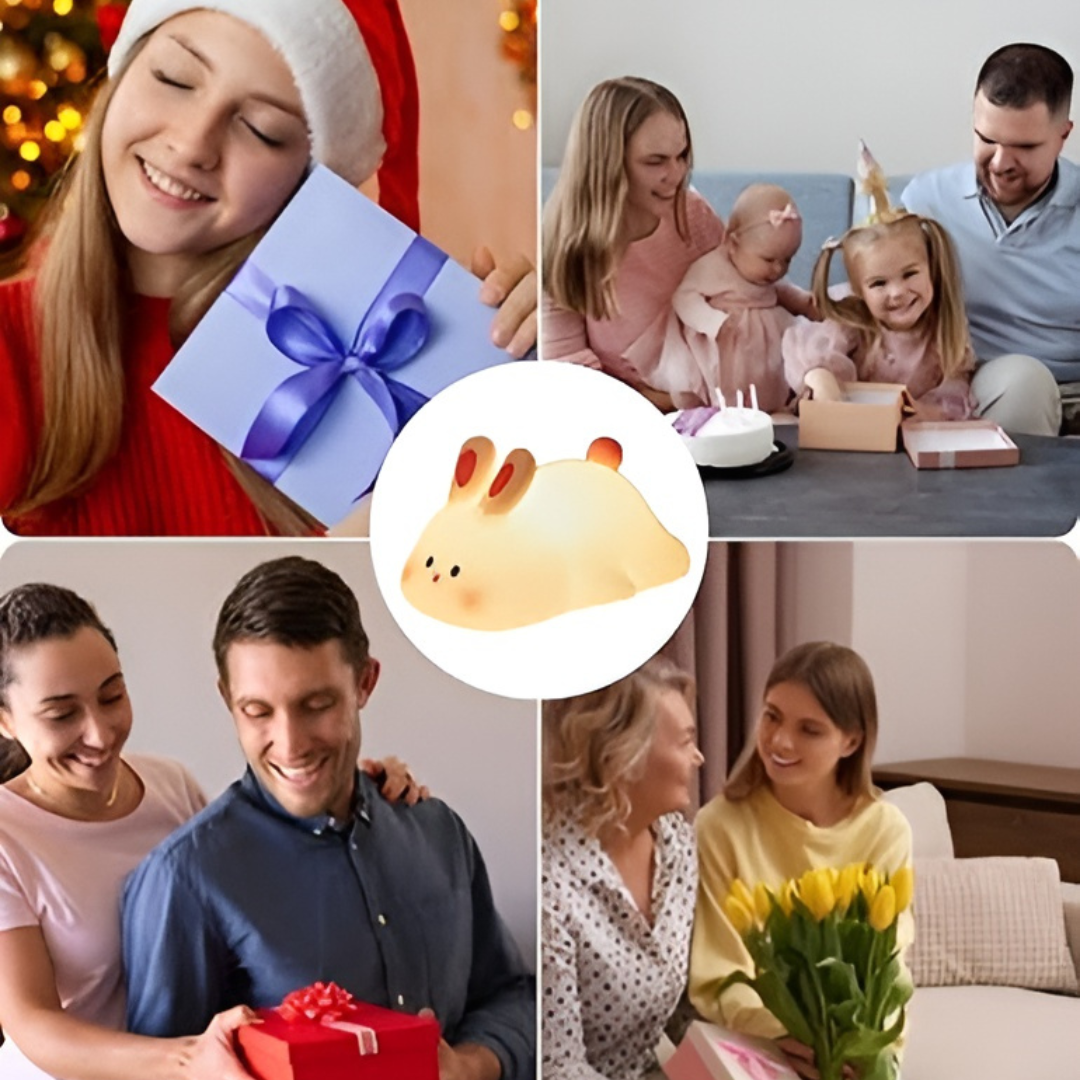 Große Gesicht Kaninchenlampe