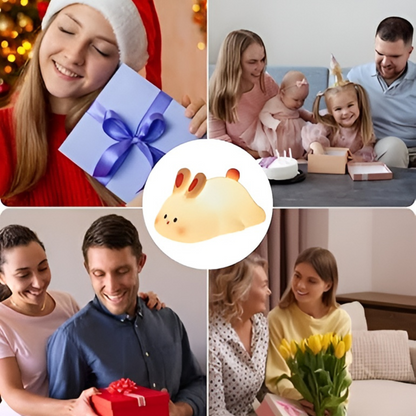 Große Gesicht Kaninchenlampe