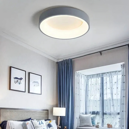 Deckenleuchte LED | Nordisch Rund Modern Flächenleuchte
