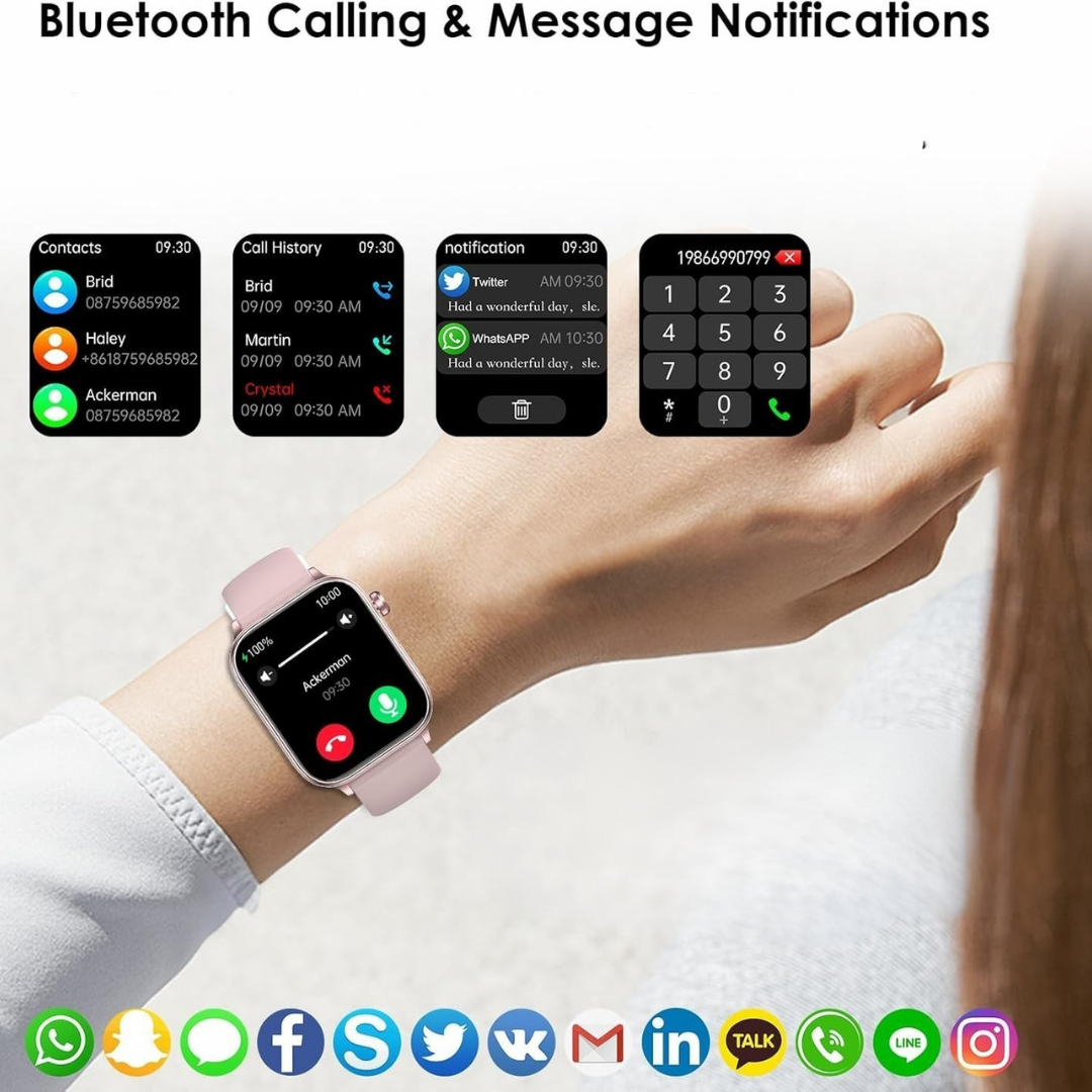 Smartwatch mit ECG- und Stressüberwachung