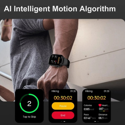 Smartwatch mit ECG- und Stressüberwachung